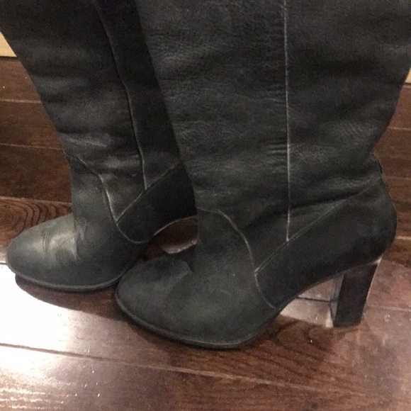 Enzo Angiolini black leather boots size 6 - Picture 7 of 8